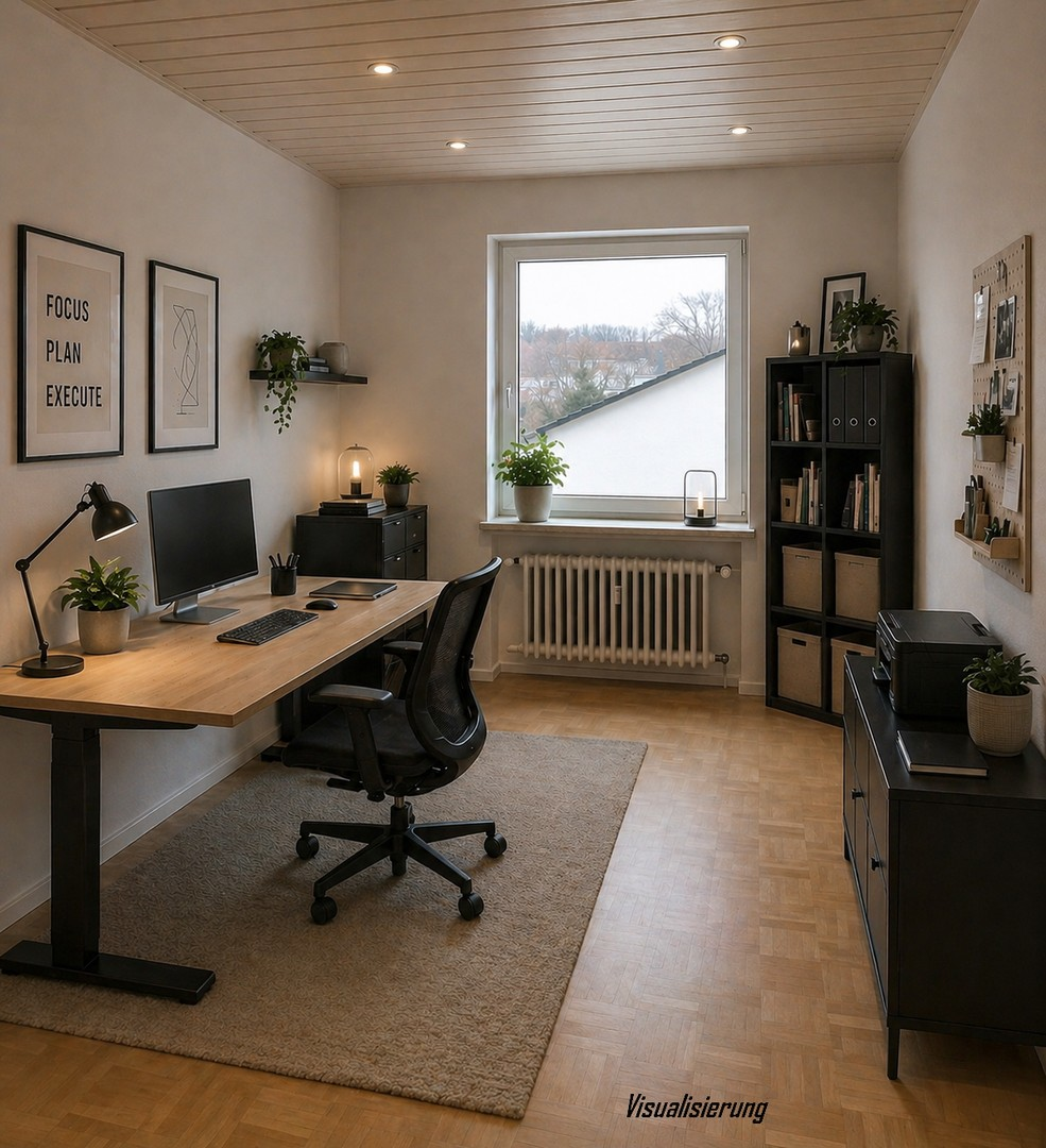 Zimmer - Visualisierung Büro