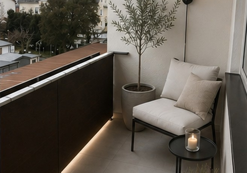 Balkon - Visualisierung