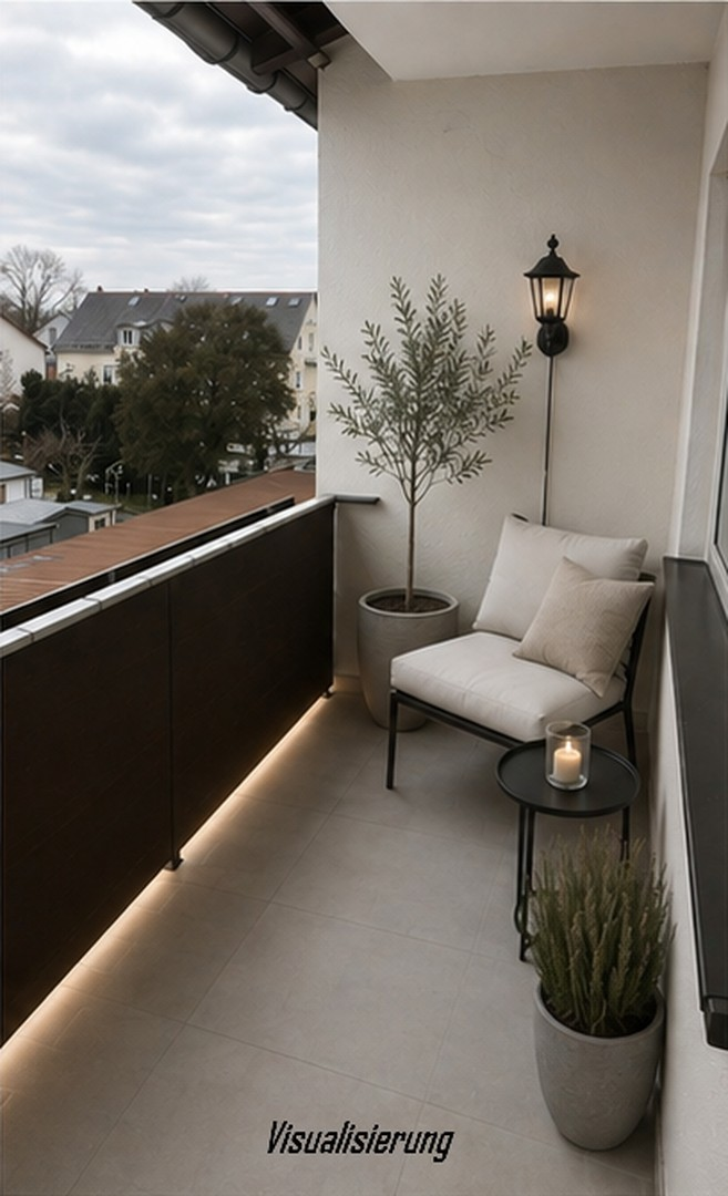 Balkon - Visualisierung