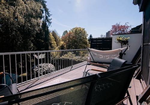 Balkon Ausblick 