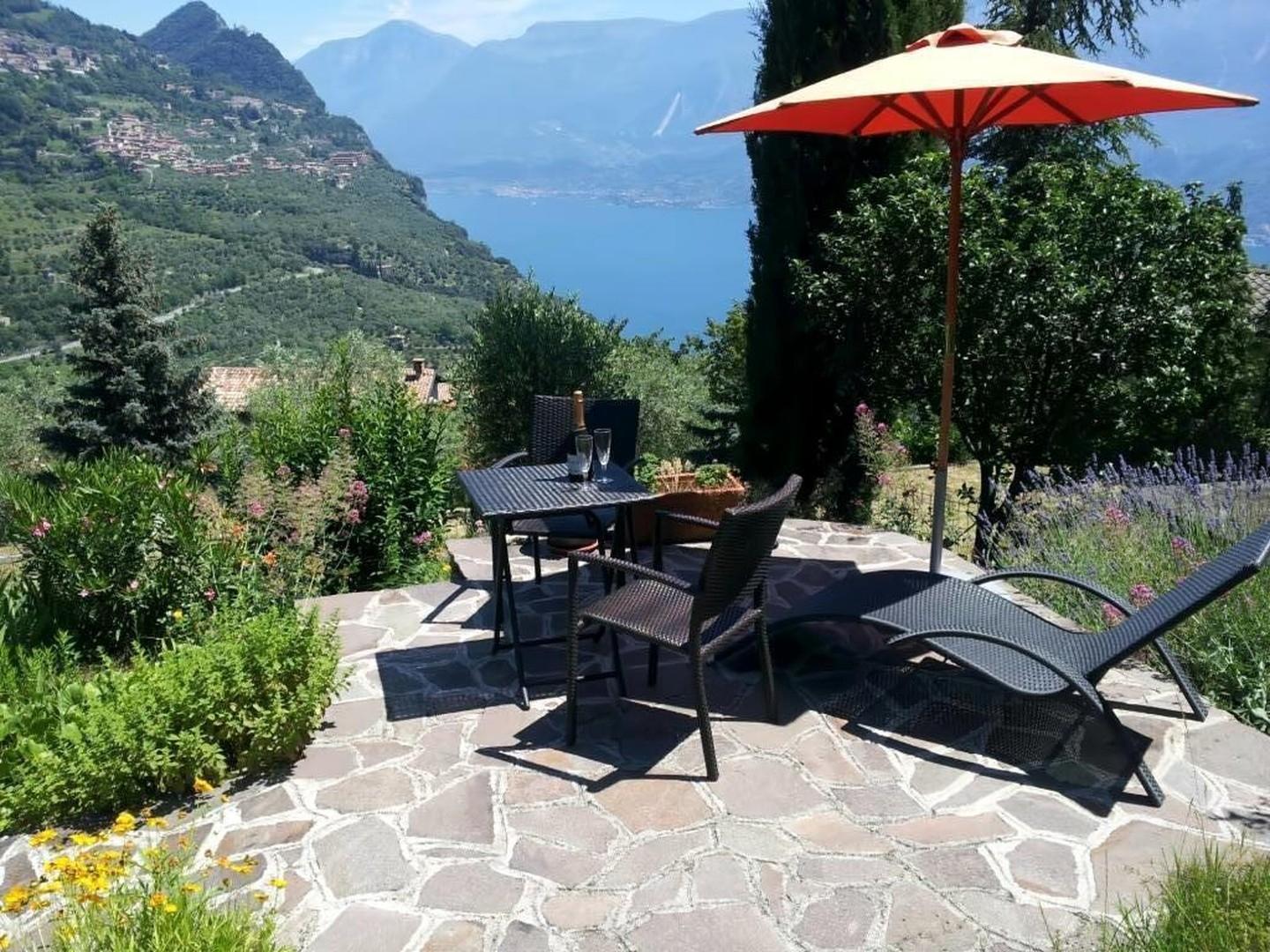 Terrasse mit viel Platz 