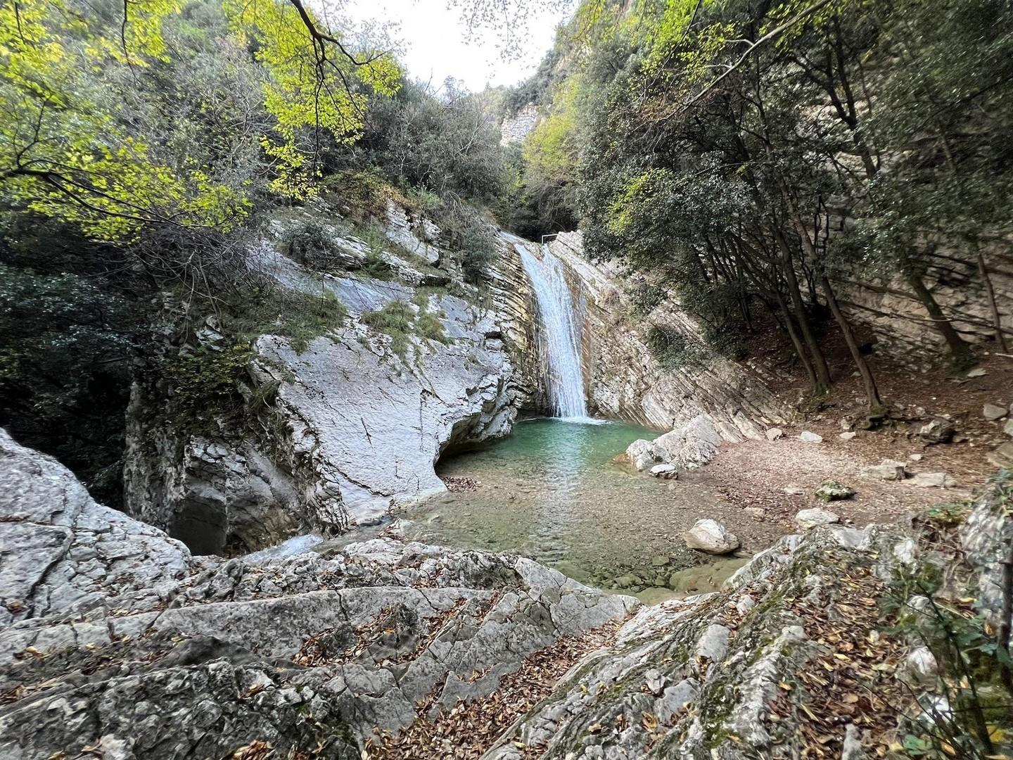 tolle Wasserfälle bei Piovere