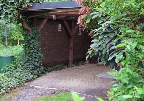 Carport am Haus