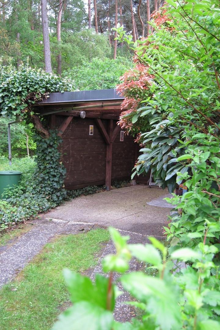 Carport am Haus
