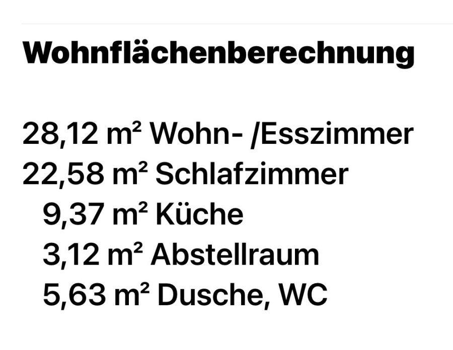 Wohnflächenberechnung