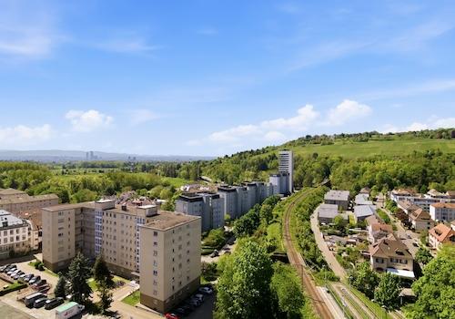 Blick auf Basel und den Tüllinger