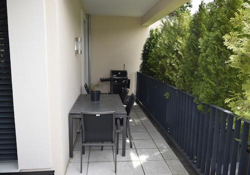 Blickgeschützte Loggia