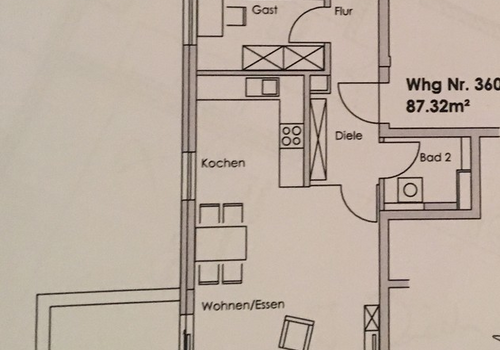 Grundriss Wohnung