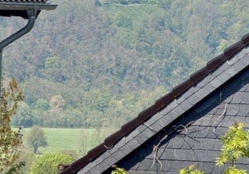 Haushälfte rechts - Toller Blick vom Balkon Richtung Bödingen