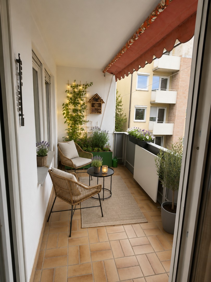 Balkon visualisiert