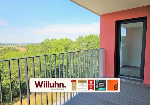 Großzügiger Balkon 