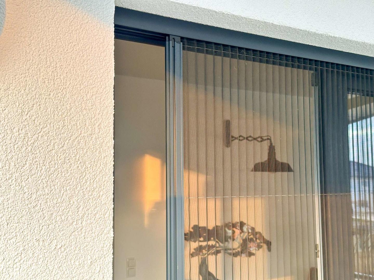 Verbauter Insektenschutz