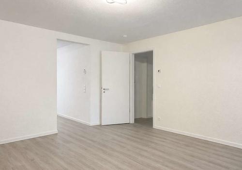 Blick aus dem Wohnzimmer