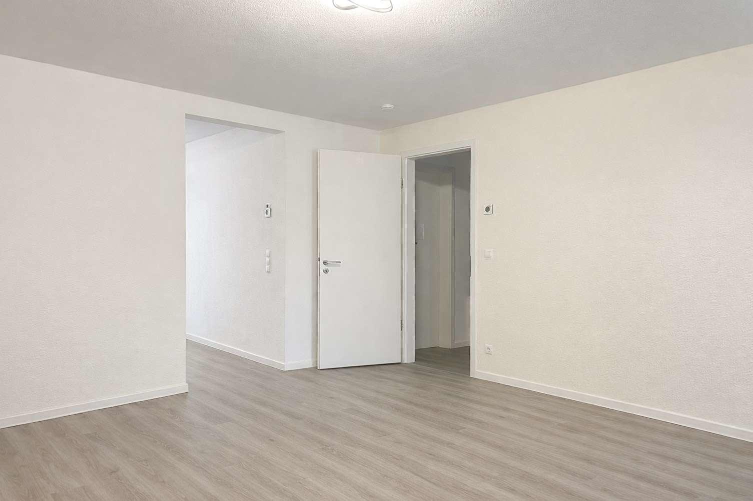 Blick aus dem Wohnzimmer