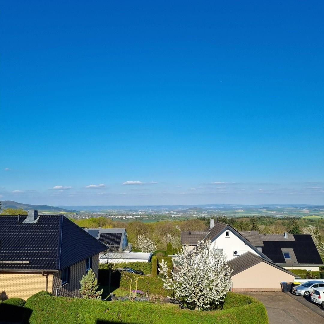 Fernblick vom Balkon