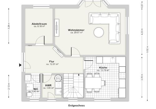 Grundriss Erdgeschoss
