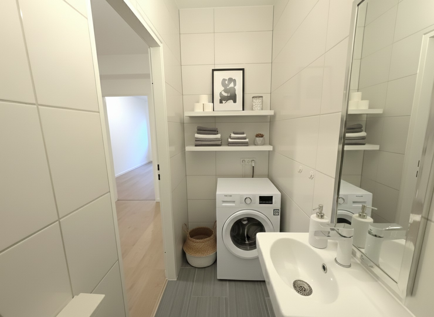 WC 1 (KI-möbliert)