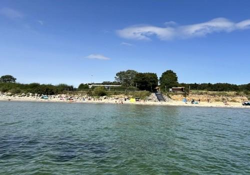 Strand Wulfen vom Wasser