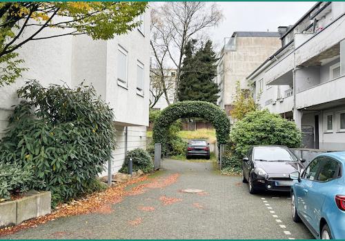 Zufahrt zur Tiefgarage