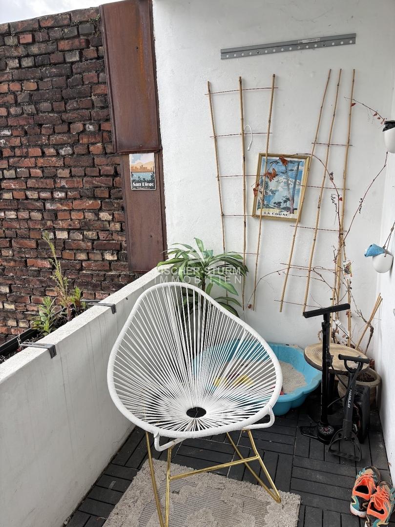 Balkon nach hinten