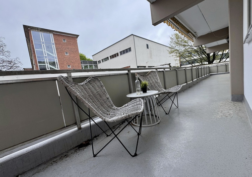 Großer Balkon