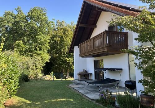 Westseite Terrasse