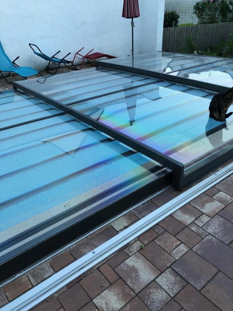 Poolüberdachung