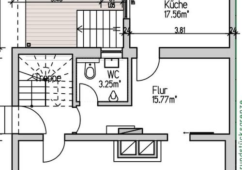 Grundriss EG Detail