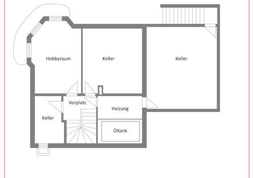 Grundriss Kellergeschoss