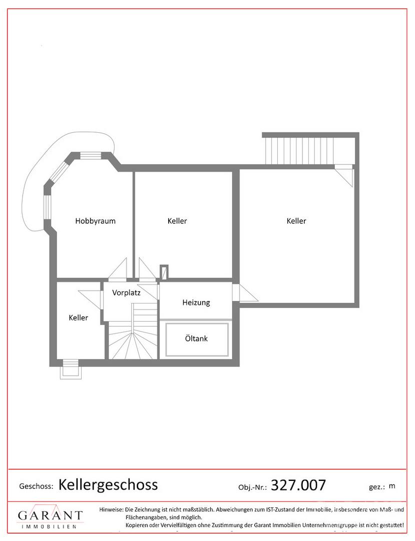 Grundriss Kellergeschoss