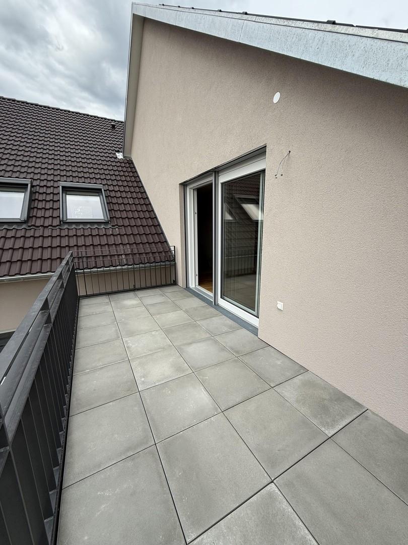 Balkon mit Westausrichtung