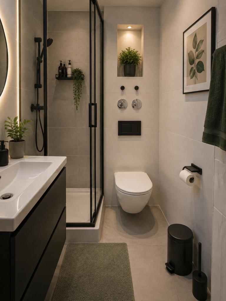 Dusche KI Bild