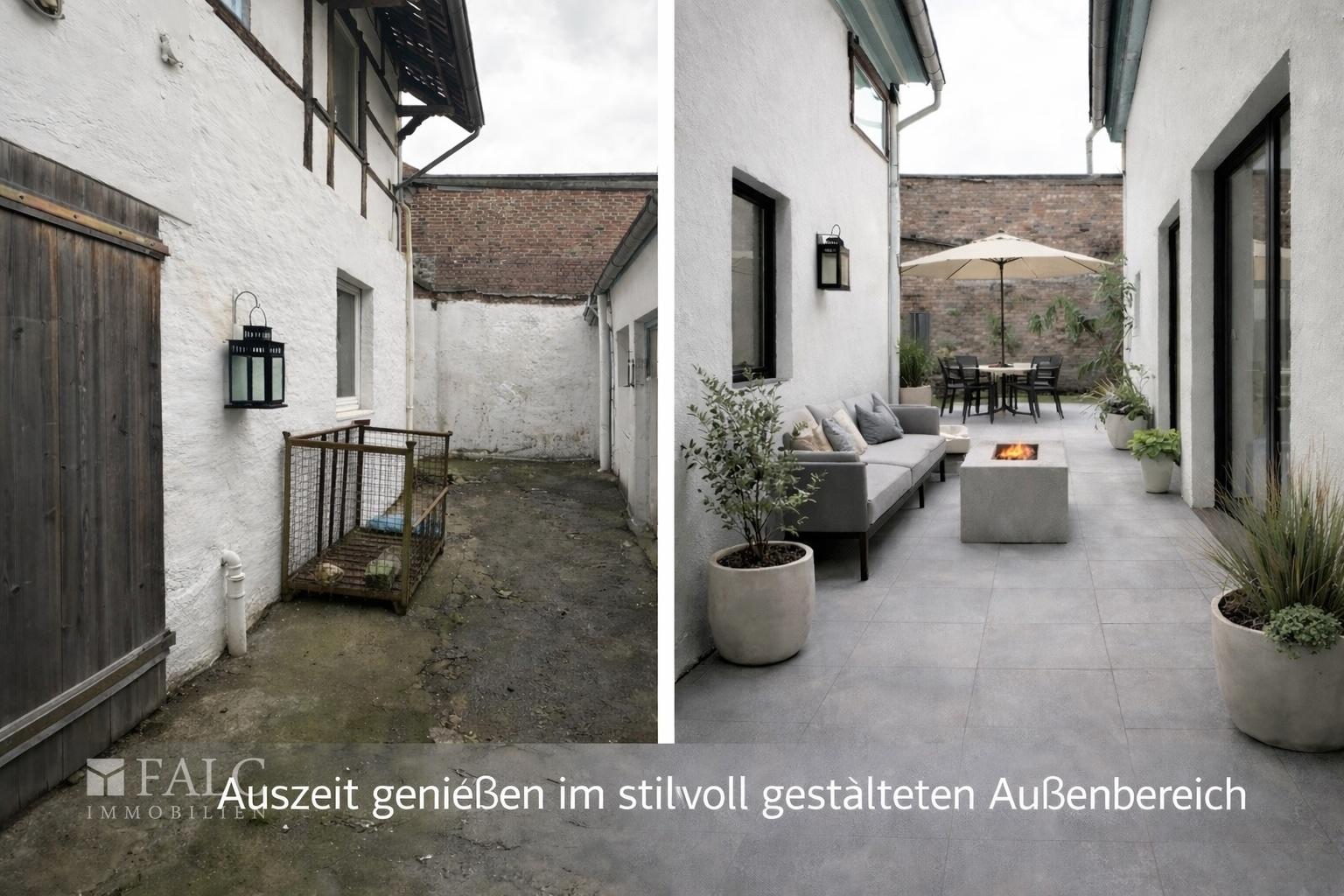 berVorher-Nachher_ Der renovierte Außenbereich