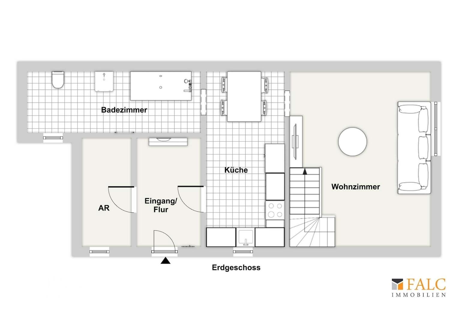 Grundriss EG Haus 2