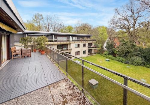 Dachterrasse mit viel Weite