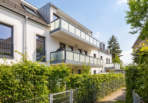 Ansicht auf Balkon