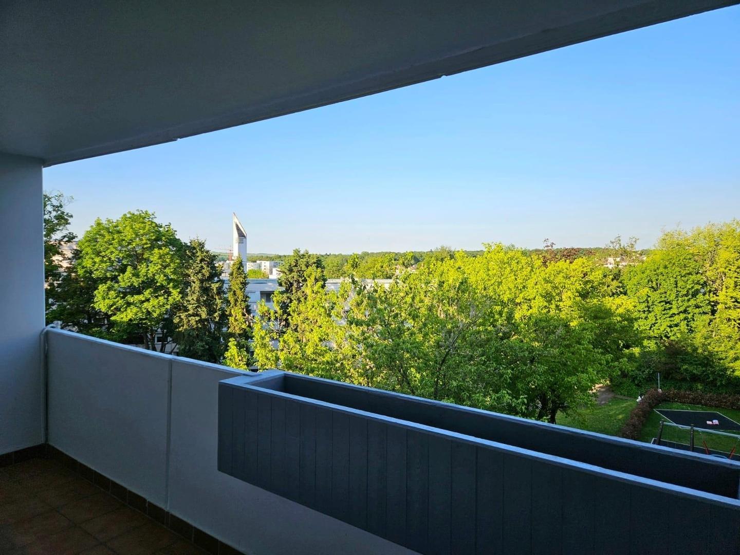 Überdachter Balkon 