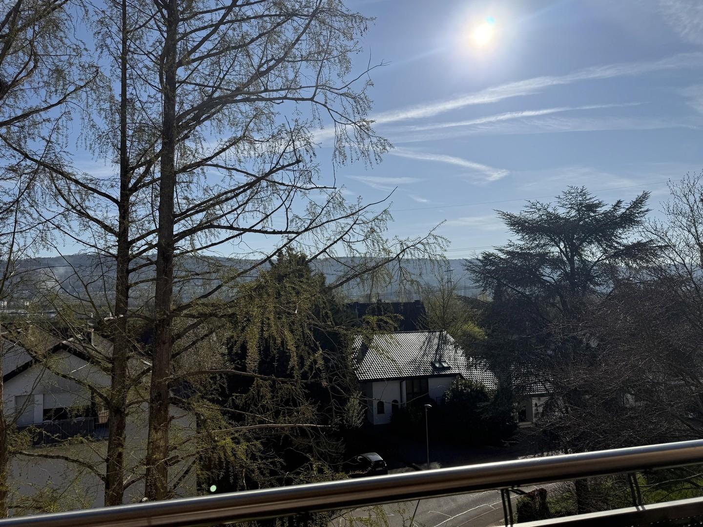 Balkon Aussicht