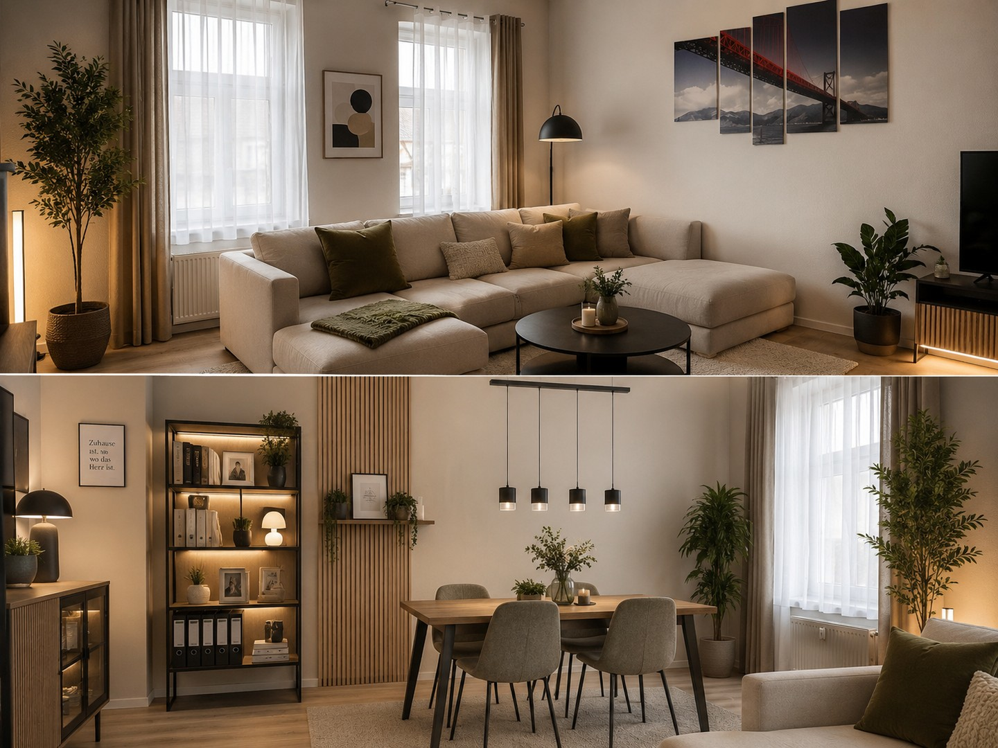 Wohn-/ Esszimmer (ki-möbliert)