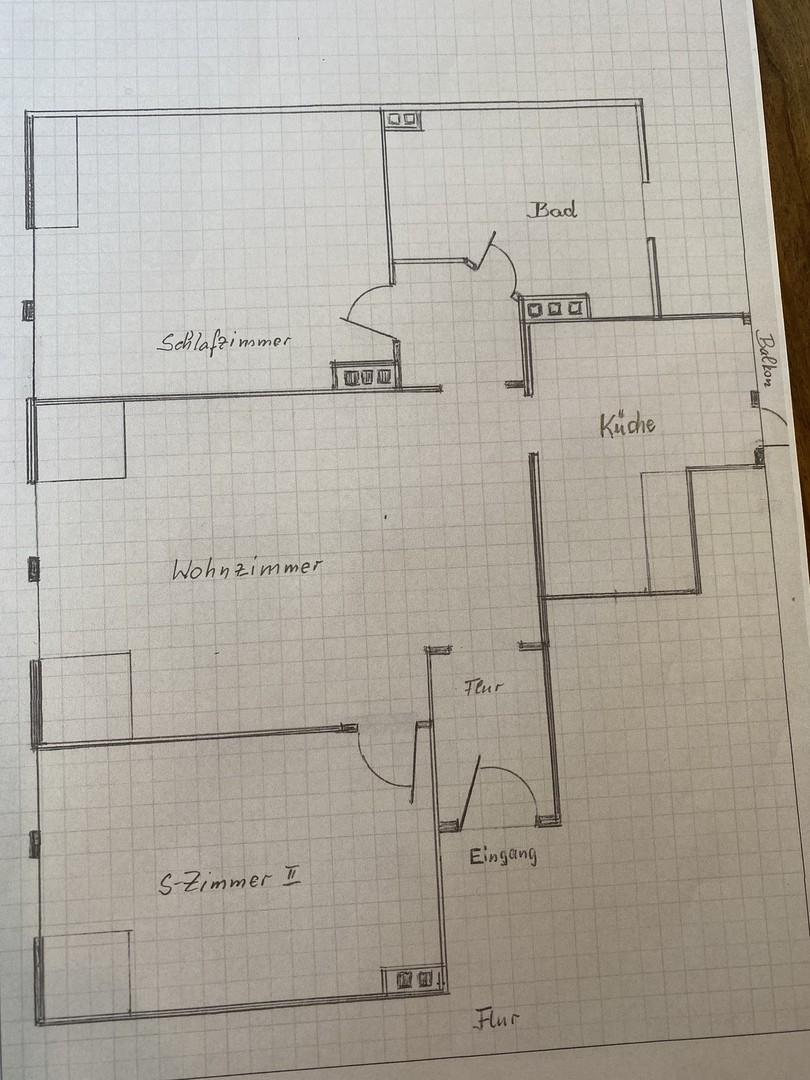 Grundriss Wohnung