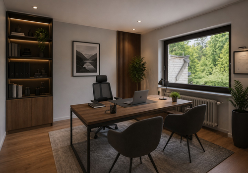 Büro (visualisiert)