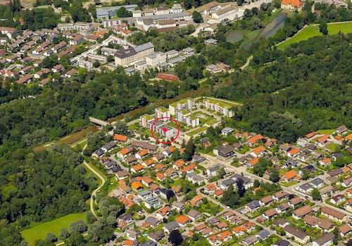 Luftbild Standort