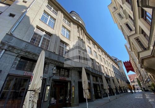 Blick aus der Barfußgasse
