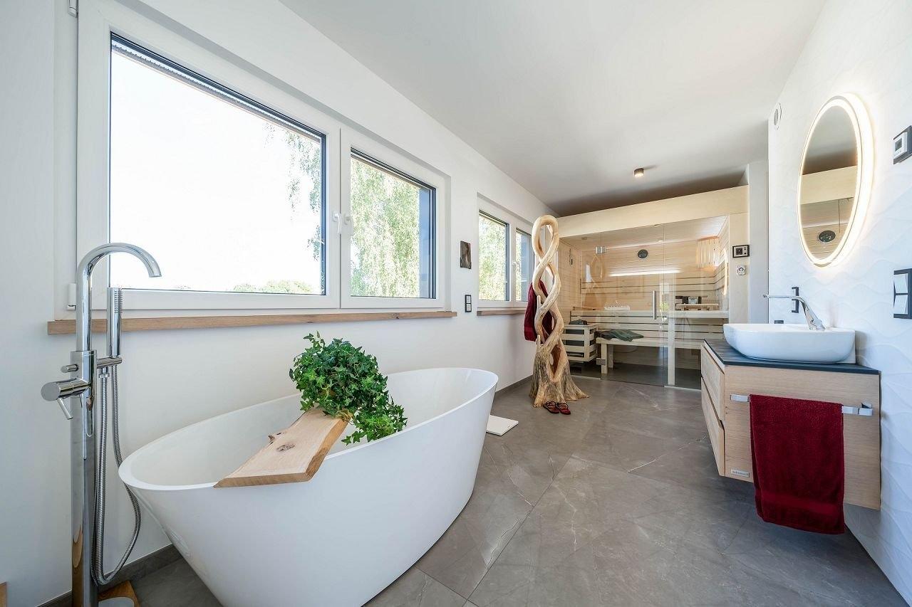 Bad mit Sauna