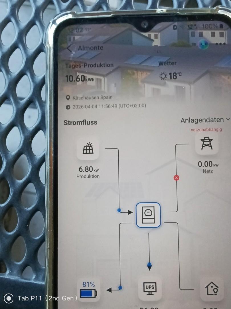 Überwachungs App Photovoltaik