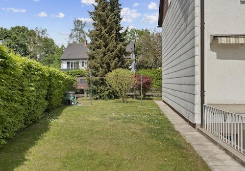 Garten Westseite