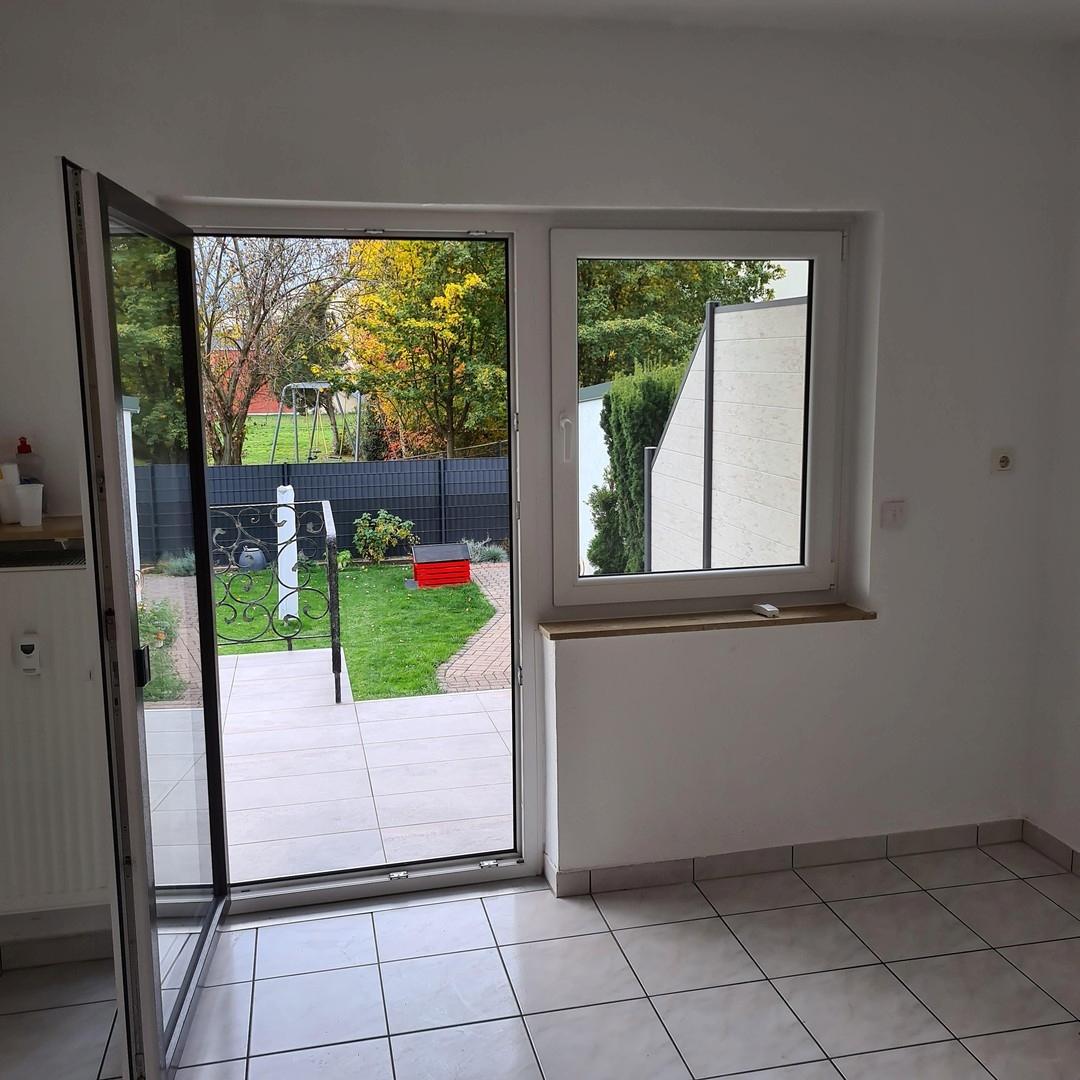 Küche mit Terrasse