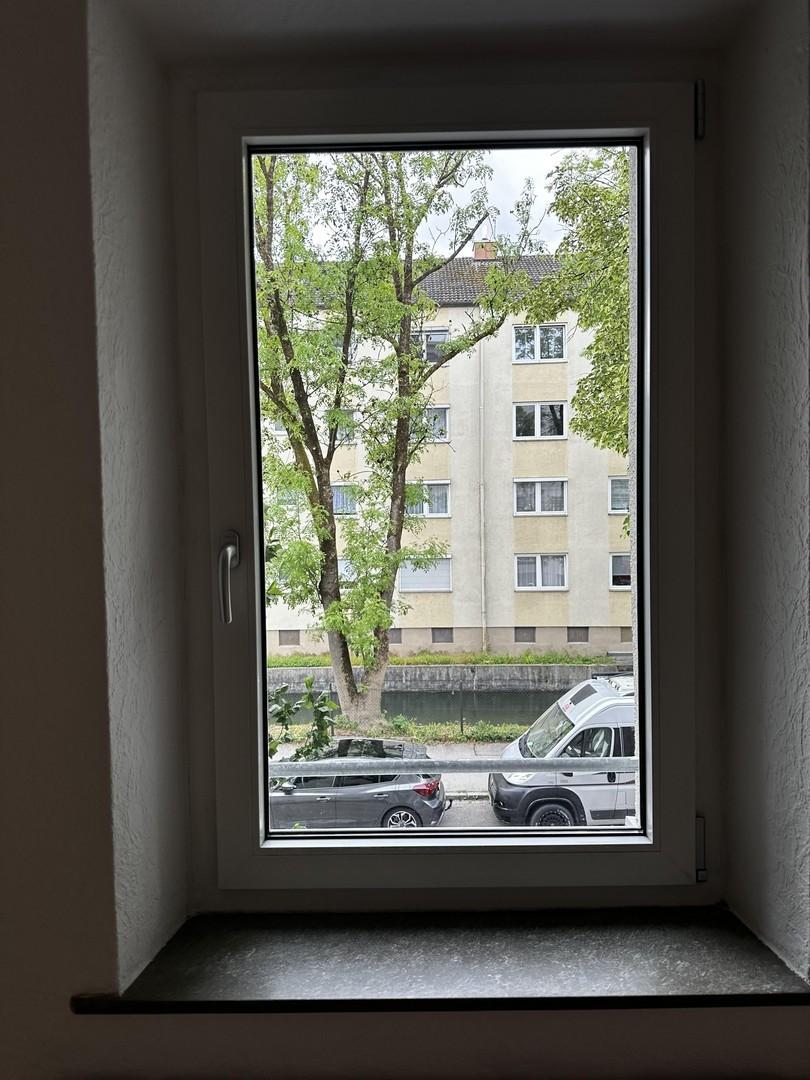 Blick aus dem WZ