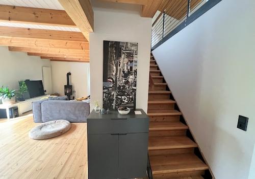 Treppe zum OG