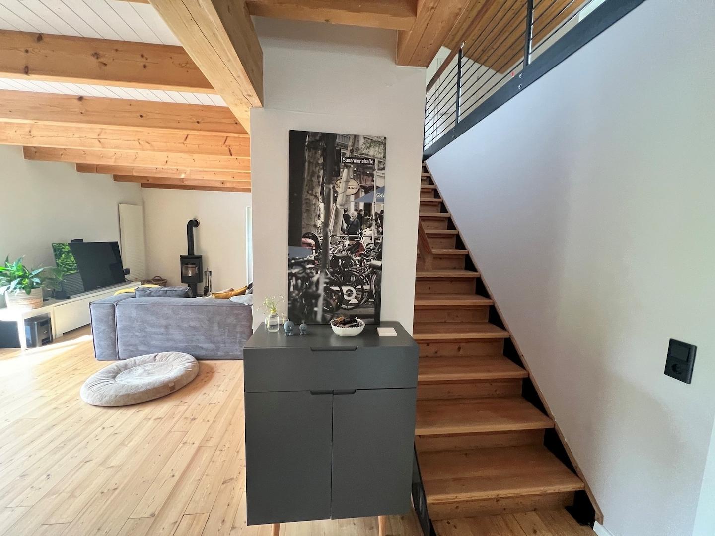 Treppe zum OG